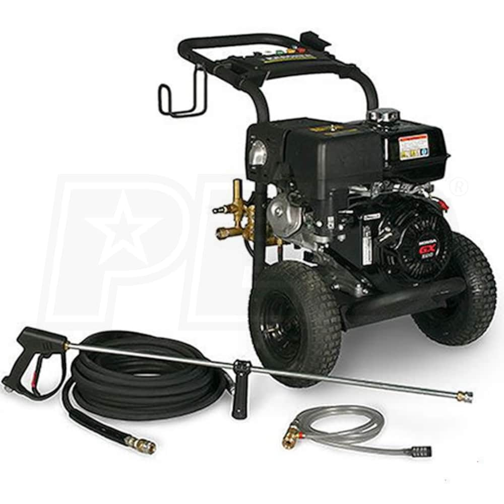 1075BE Compact, Gas Engine Hot Water Pressure Washer 4GPM @ 3500 PSI -  1.110-088.0 - Pressure Washers & Industrial Cleaning Equipment