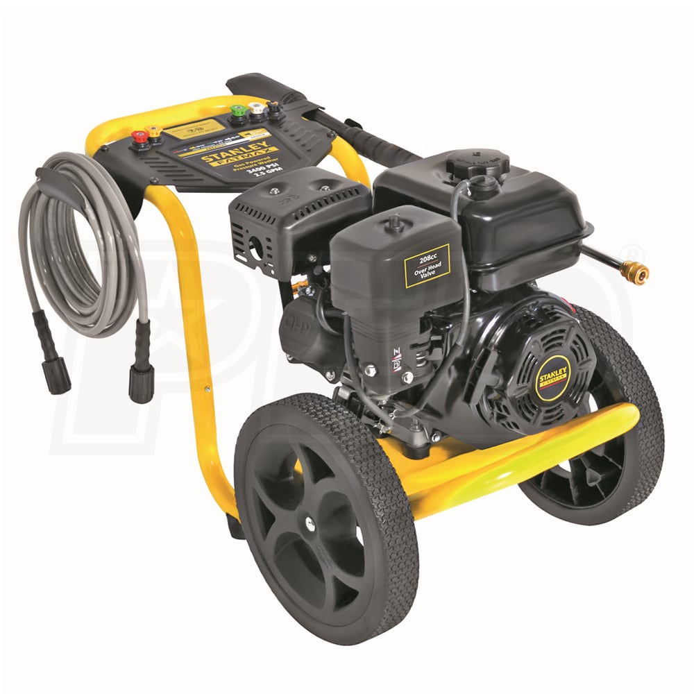 Stanley 60833 SXPW3425 FATMAX 3400 PSI Gas Cold Water Pressure Washer