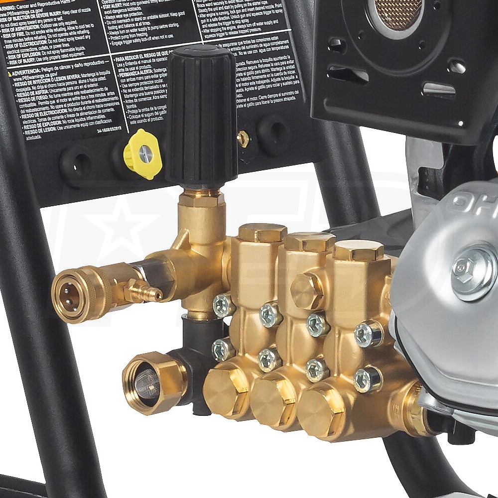 MiTM WP36000MHB Work Pro® 3600 PSI Gas Cold Water Pressure Washer