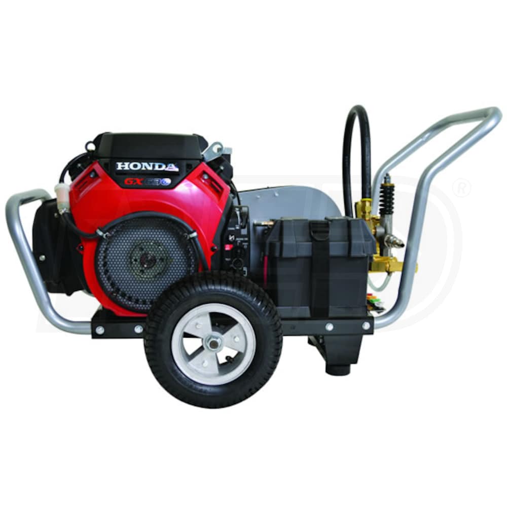 Simpson WS5040H WaterShotgun Professional 5000 PSI Gas Cold Water Pressure Washer w/ Electric