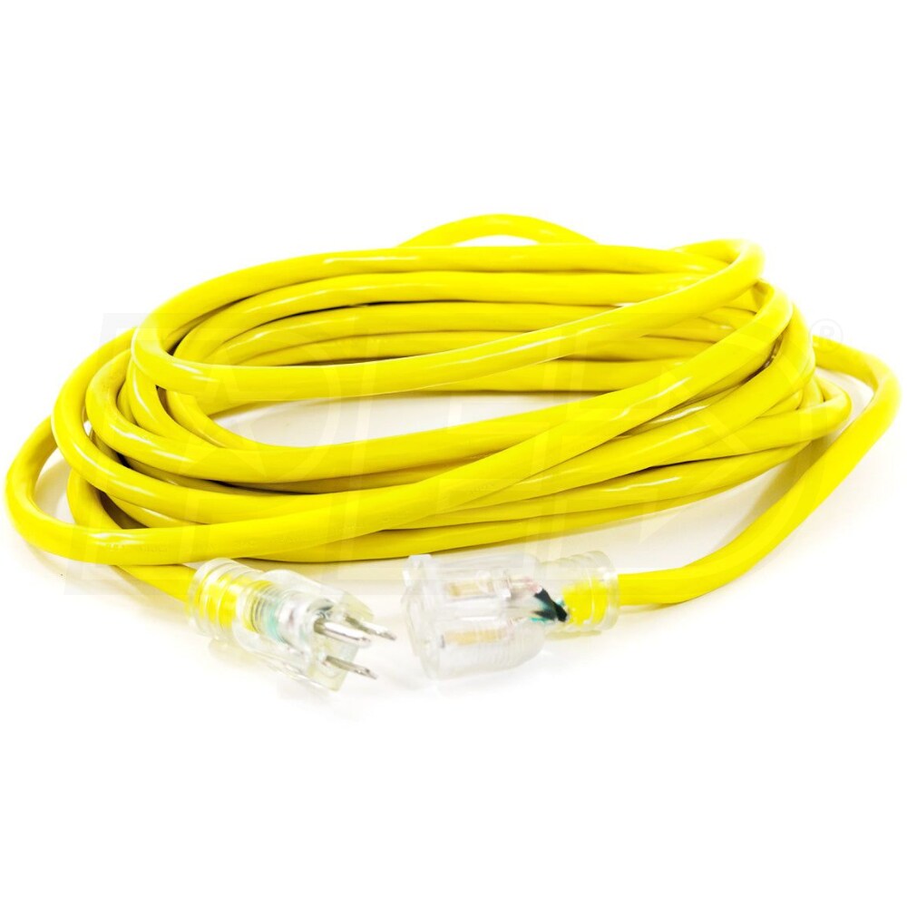 DuroMax XPC10050A 50Foot 10Gauge Extension Cord w/ Lighted Plug Ends