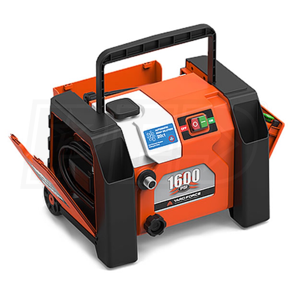 Yard Force YF1600A1 1600 PSI Electric Cold Water Pressure Washer w/ Bonus Turbo Nozzle
