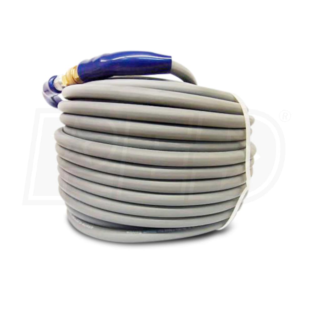Pressure-Pro AHS290 150-Foot 3/8-Inch 4200 PSI Gray Non-Marking High  Pressure Hose w/ Quick Connectors Hot / Cold Water