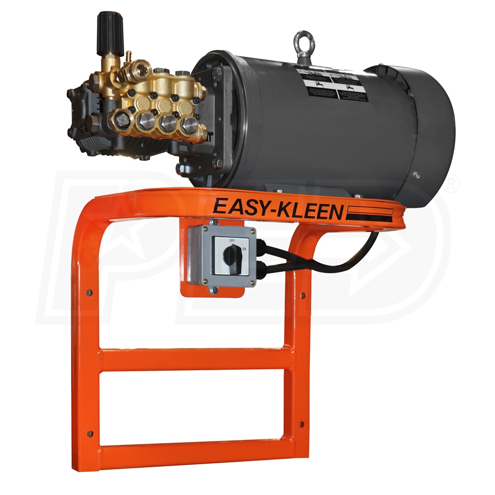 Canpump Wall-Mount Pressure Washer: 5 hp Full-Speed Motor 230 V