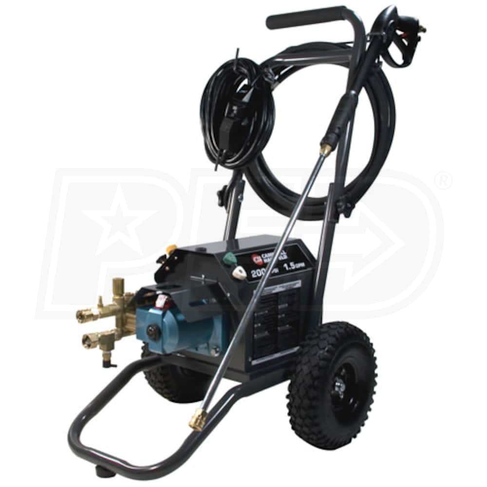 Campbell Hausfeld Professional 2000 PSI Electric Cold Water Pressure Washer w Cat Pump