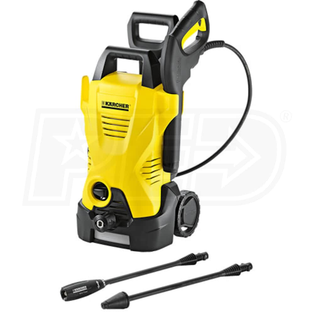 Kärcher K2 Entry - 1600 PSI Portable Electric Power Pressure Washer with  Vario & Dirtblaster Spray Wands – 1.35 GPM