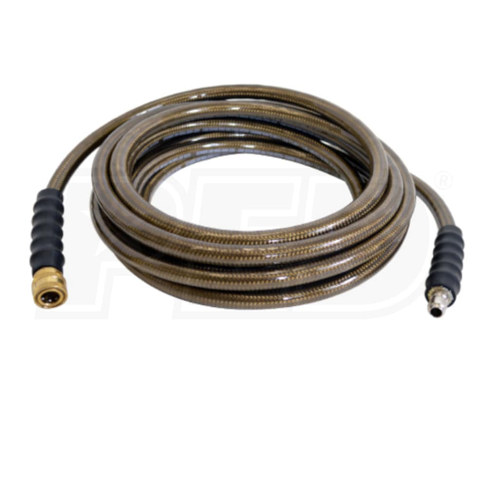High Pressure Hot Water Hose 3/8 4200 PSI Double Wire Steel Braided 50 feet 