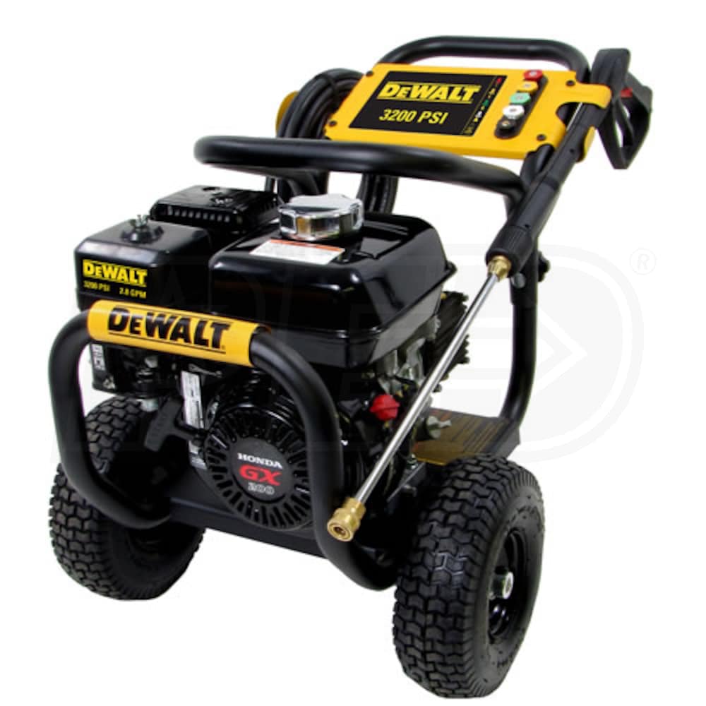 Dewalt petrol pressure washer sales 3200 psi