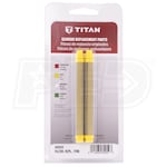 Titan 100 Mesh Fine (Yellow) Unthreaded Spray Gun Filter (2 Pack)