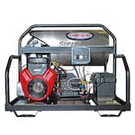 Simpson Super Brute Professional 3500 PSI (Gas - Hot Water) Skid Mount Pressure Washer w/ Electric Start
