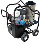 Pressure-Pro Professional 4000 PSI (Gas - Hot Water) Pressure Washer w/ CAT Pump & Electric Start Honda GX390 Engine