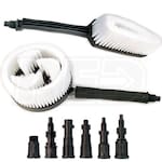 Powerwasher Universal Brush Kit (Electric & Consumer Gas 3000 PSI)