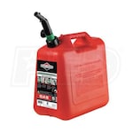 Briggs & Stratton 5 Gallon Plastic Spill Proof Gas Can