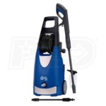 AR Blue Clean 1800 PSI (Electric-Cold Water) Pressure Washer With Hose Reel