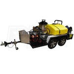 Cam Spray Professional 4000 PSI (Gas-Hot Water) Trailer Pressure Washer w/ Honda Engine