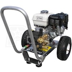 Pressure-Pro Professional 2700 PSI (Gas-Cold Water) Aluminum Frame Pressure Washer w/ Honda Engine & AR Pump