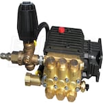 Pressure-Pro Fully Plumbed General TP2530J34 2500 PSI 3.0 GPM Triplex Pressure Washer Pump w/ Plumbing Kit