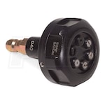 Mi-T-M 6-in-1 Multi-Function Pressure Washer Nozzle w/ Quick Connect (4.0 Orifice / 4200 PSI)