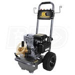 BE 3100 PSI (Gas - Cold Water) Pressure Washer w/ AR Pump & Honda GC190 Engine