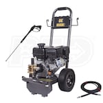 BE 3100 PSI (Gas - Cold Water) Pressure Washer w/ AR Pump & Powerease Engine