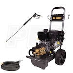 BE Professional 4400 PSI (Gas - Cold Water) Pressure Washer w/ General Pump & Vanguard Engine
