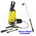Karcher 1850 PSI (Electric-Cold Water) Pressure Washer w/ Induction Motor & Bonus Underbody Wand