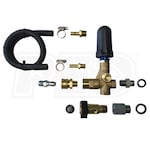 General Pump PULSAR4KHP Unloader Valve W/EZ Start 10.5 GPM @ 4050 PSI Pressure Washer Pump Plumbing Kit