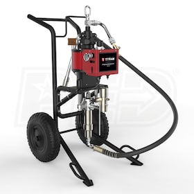 View Titan PowrCoat 960 6000 PSI 2.8 GPM Pneumatic Sprayer Cart