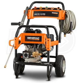 View Generac Semi-Pro 4200 PSI (Gas - Cold Water) Pressure Washer w/ AR Pump & Generac Engine