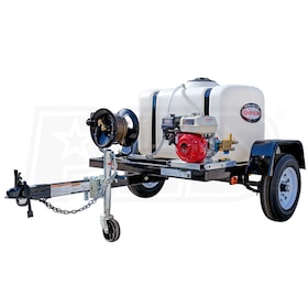 Simpson 60243 industrial duty 5000 psi 5.0 clearance gpm cold water gas pressure washer