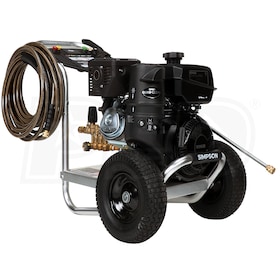 View Simpson 4400 PSI (Gas - Cold Water) Aluminum Frame Pressure Washer w/ Kohler Engine