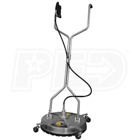 View BE Power Equipment Whirl-A-Way Professional 20" Stainless Steel Surface Cleaner (4000 PSI 300°F)