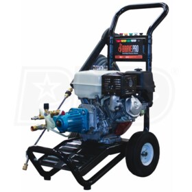 View BravePro Professional 3300 PSI (Gas - Cold Water) Pressure Washer w/ Honda Engine & CAT Pump