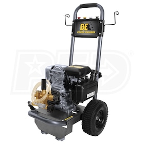 View BE 3100 PSI (Gas - Cold Water) Pressure Washer w/ AR Pump & Honda GC190 Engine