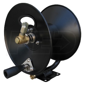 General Pump 4000 PSI Steel Hose Reel w/ Swivel Arm & Mounting Bracket 100' x 3/8"