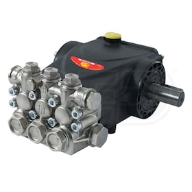 View General Pump Emperor Series 2465 PSI 3.4 GPM (Solid Shaft) Triplex Pressure Washer Pump (Belt Drive)