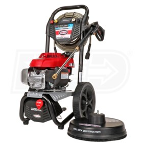 Simpson MegaShot 3000 PSI (Gas-Cold Water) Pressure Washer w/ Honda Engine & Surface Cleaner