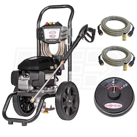 View Simpson MegaShot MS60809 3000 PSI (Gas - Cold Water) Pressure Washer w/ OEM Technologies, Honda GCV170 Engine, 15