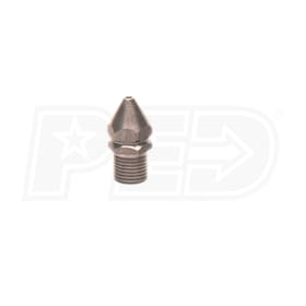 Pressure-Pro 1/4" M (4.0) Stainless Steel Microdrain Cleaning Jetter Nozzle