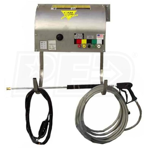 Cam Spray 2000WM/SS Deluxe Wall Mount Cold Water Pressure Washer - 2000 PSI; 4.0 GPM