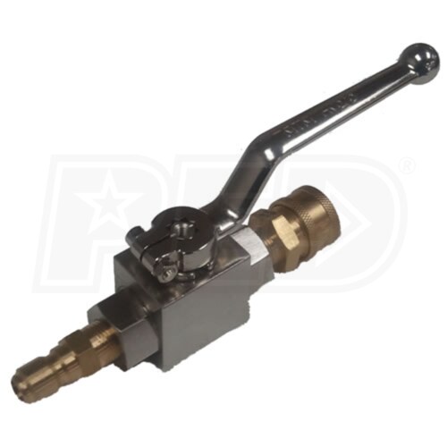 MTM Hydro 20.0043 3/8Inch F Chrome Plated Steel Ball Valve Kit