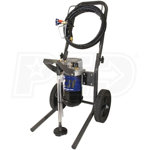 Campbell Hausfeld PS231B .28 GPM 1 2 HP Airless Paint Sprayer w Cart