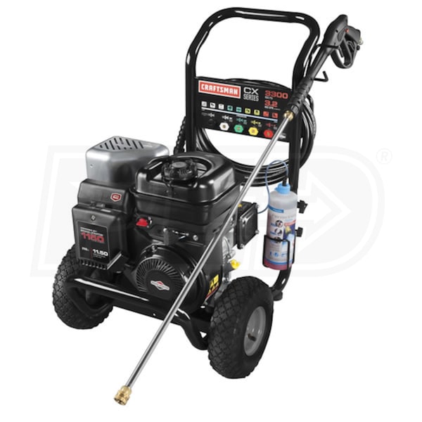 Craftsman 020535 2000 PSI Clean N' Carry Gas - Cold Water Pressure Washer