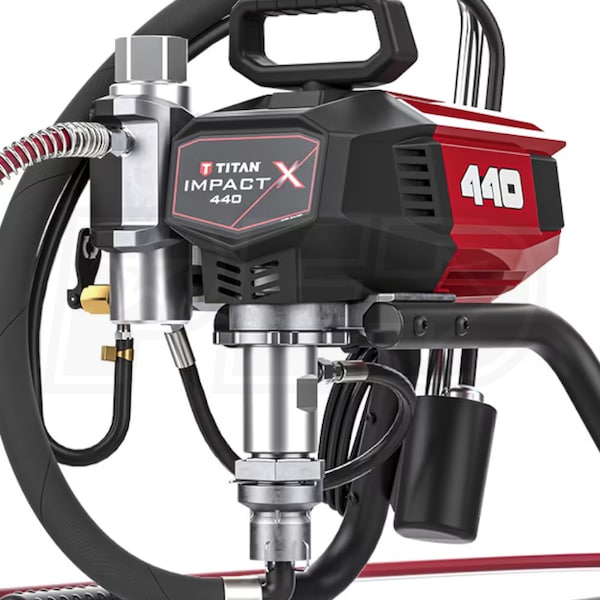 Titan Impact 440 3300 PSI 0.54 GPM Electric Skid Airless Sprayer Skid w/  Gun, Hose & Tip