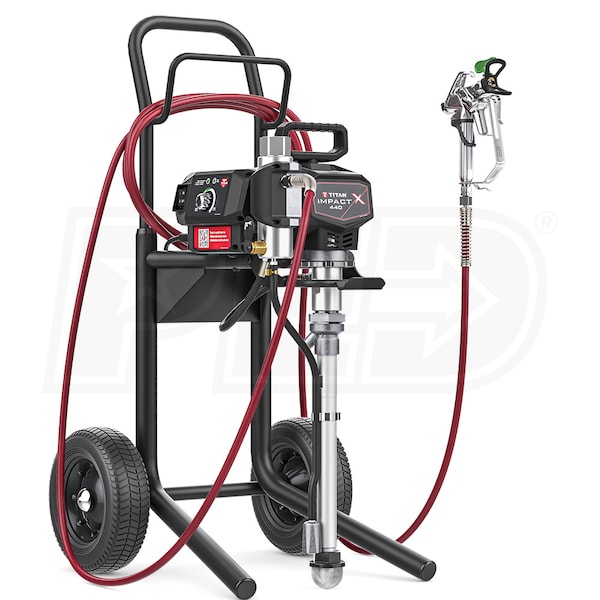 Titan Impact 440 3300 PSI 0.54 GPM Electric Skid Airless Sprayer Skid w/  Gun, Hose & Tip