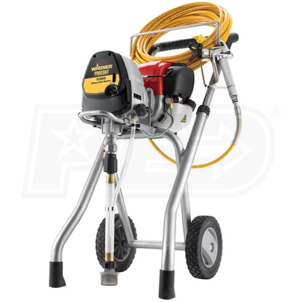 Wagner 0293008 9185G Gasoline-Powered Airless Piston Pump 3000 PSI Paint  Sprayer