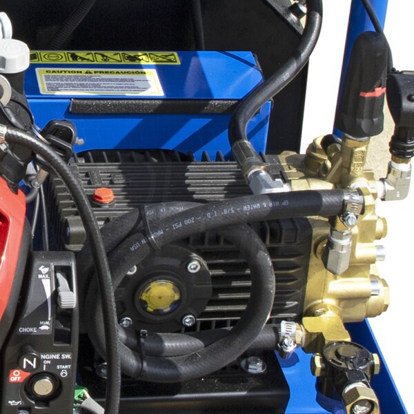 生活家電 炊飯器 Delco Patriot 3000 PSI (Gas - Hot Water) Skid Pressure Washer w/ Generator,  General Pump & Honda GX690 Engine