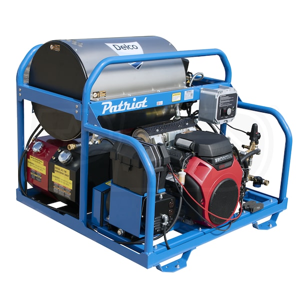 生活家電 炊飯器 Delco Patriot 3000 PSI (Gas - Hot Water) Skid Pressure Washer w/ Generator,  General Pump & Honda GX690 Engine