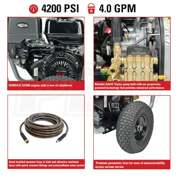 Carburetor fits SIMPSON 4200-PSI Pressure Washer WB4200 390cc Carb 