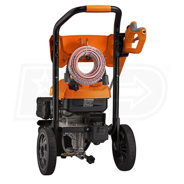 Generac 3100 PSI Gas Cold Water Pressure Washer w Electric Start Power Broom Soap Blaster